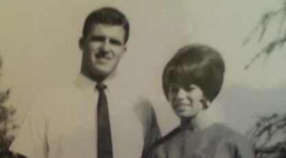 Tom Mack, BS '68 with wife