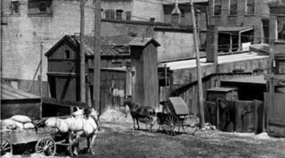 Ann Arbor alley, 1911