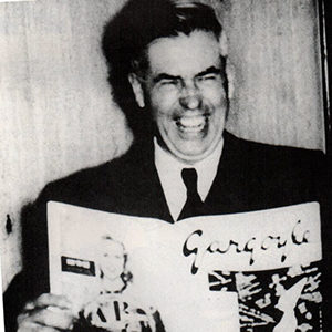 Henry Wallace with Garg.