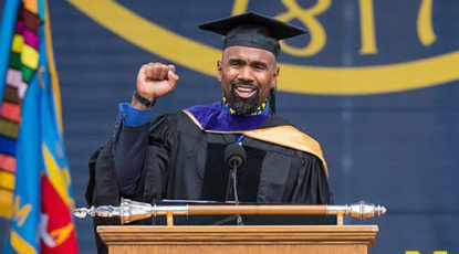 Charles Woodson, Commencement 2018