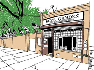 Bohemian Hall and Beer Garden (in Astoria, Queens) by John Tebeau