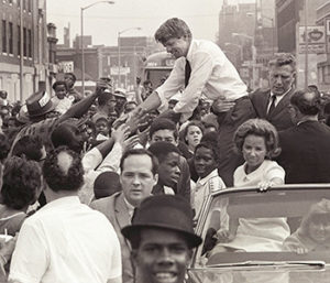 RFK in Detroit, May 15, 1968. (Image credit: Andrew Sacks.)