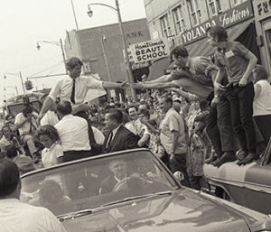 RFK in Detroit, May 15, 1968. (Image credit: Andrew Sacks.)