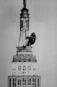 King Kong atop the Empire State Bldg.