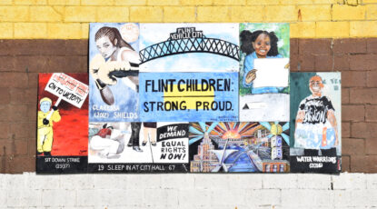 Poster for José Casas’ new play, Flint.