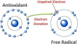 Electron donation