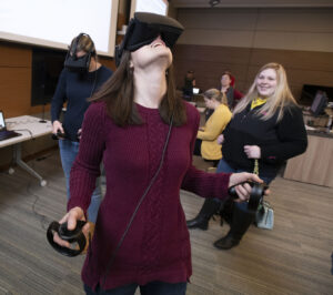 Nurse enjoys simulation.