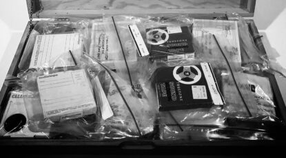 Box of letters and tapes from Long Binh