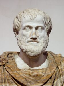 Aristotle bust