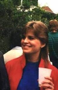 Editor Deborah Holdship circa 1985