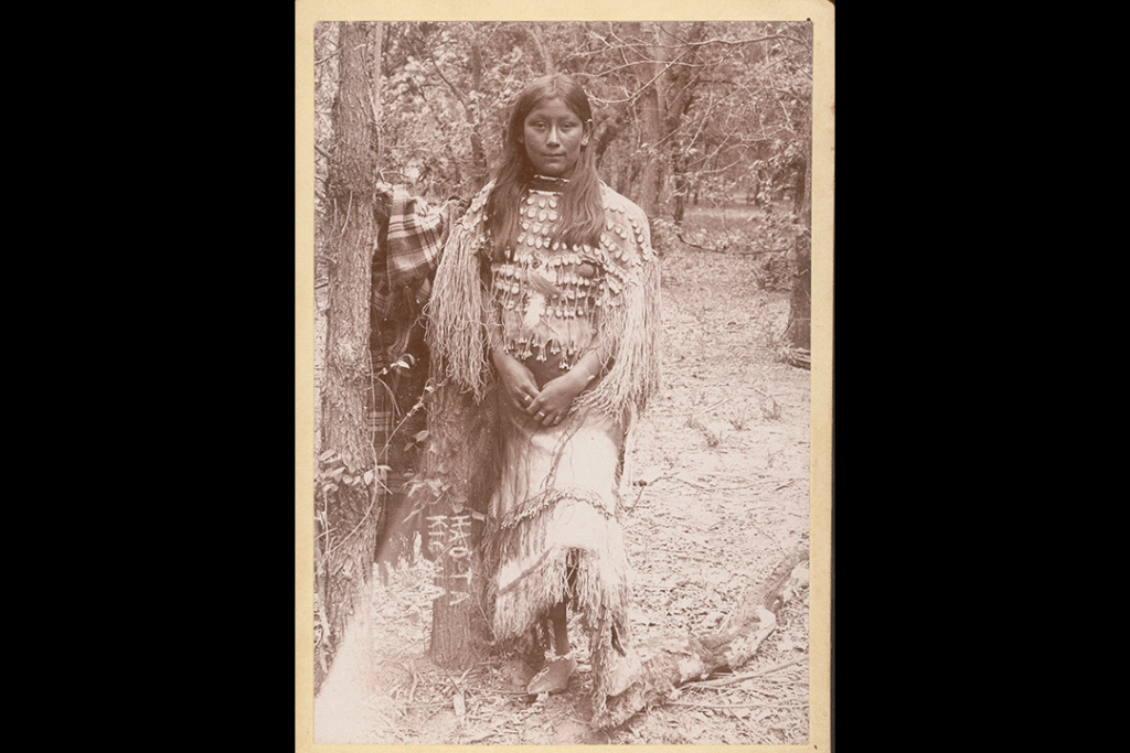 Native American girl - Kiowa Indians