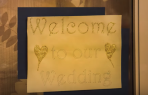 Wedding sign