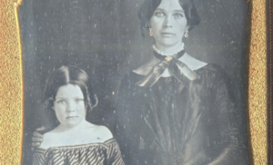 Madelon Stockwell and her mother, Louisa Peabody Stockwell, circa 1850.