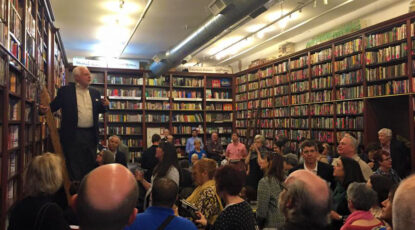 Otto Penzler in the Mysterious Bookshop