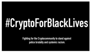 Crypto black lives graphic