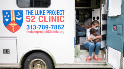 Luke Clinic mobile care unit