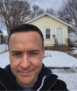 Collin McGlashen at his father's house