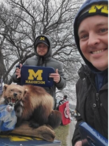 Brothers at Ohio State game