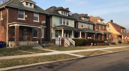 Low income housing in Detroit