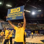 Howard celebrates BIG 10 Championship, 2021