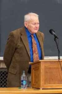 U-M professor emeritus of biology Thomas Moore in 2018