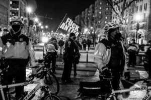 Fuck Antifa Sign in the streets of Washington, D.C.