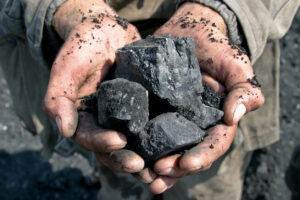 handful of coal