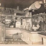 Interior of Garscallen Bro's Store in Selkirk, Michigan taken by F.a. Hamlin. Image credit: David V. Tinder Collection of Michigan Photography, University of Michigan William L. Clements Library.