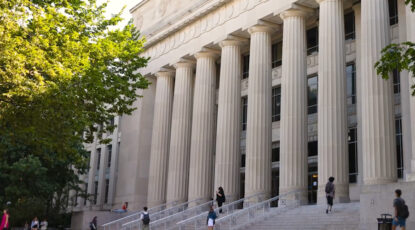 Angell Hall at the University of Michigan.