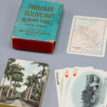 Vintage card gameL Panama Souvenir Playing Cards: Gold Edges. Cincinnati: The U.S. Playing Card Company. 1910. | Columbian Souvenir Playing Cards. Chicago: G.W. Clark. 1893
