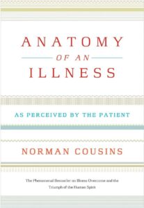 Book cover of Anatomy of an Illness as Perceived by the Patient by Norman Cousins.