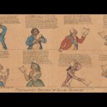 "Contrasted Opinions of Paine's Pamphlet" is a hand-colored engraving by Frederick George Byron (1791) featuring revolutionary figures in the Americas and Europe.