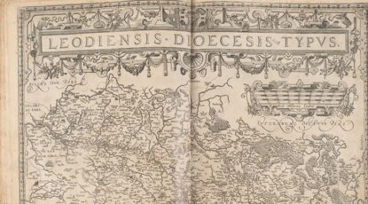 Open book, Ortelius Atlas