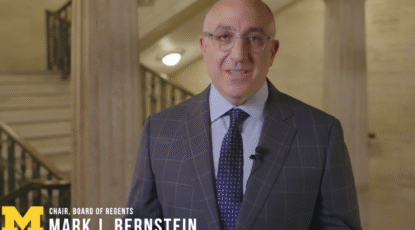 University of Michigan regent Mark Bernstein