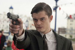 Sam Riley plays Pinkie Brown in the ultra-dark remake of 'Brighton Rock.'