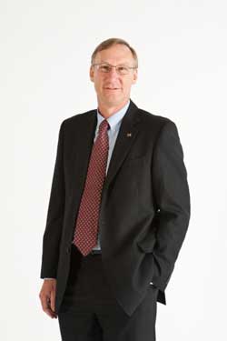 Stephen Forrest is U-M's Vice President for Research. (Photo: Martin Vloet, U-M Photo Services.)