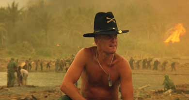 Robert Duvall provided one part of the surreal chaos in 'Apocalypse Now'