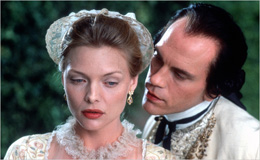 John Malkovich and Michelle Pfeiffer in 'Dangerous Liaisons.'