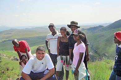 During his year as a Fulbright Scholar in Johannesburg, Chris McLaurin helped create a program to match aspiring college students with mentors, many of whom attended local universities. (Image courtesy of Chris McLaurin.)