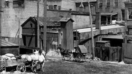 Ann Arbor alley, 1911