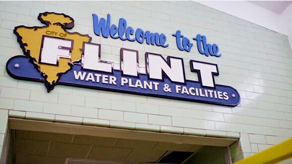 Flint water plant