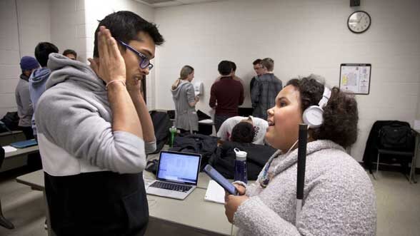 Computer Science and Engineering students partnered with India West