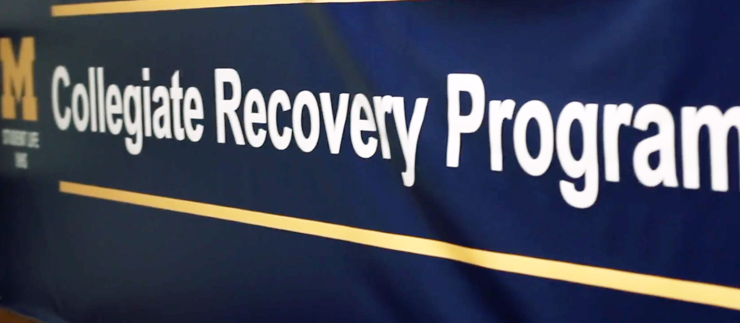 Collegiate Recovery Program banner