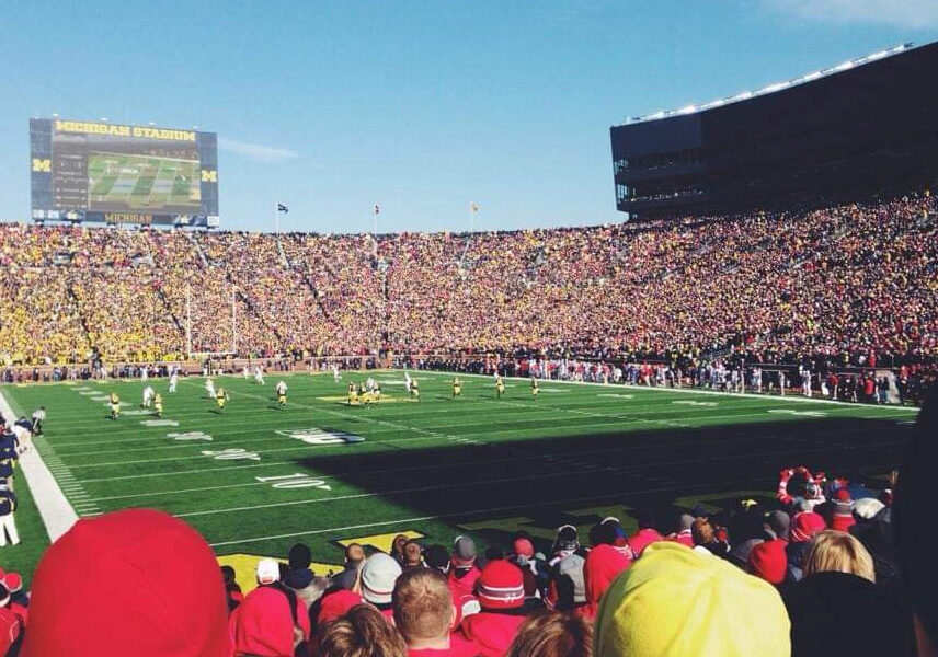 Michigan Stadium -- Ohio State Game