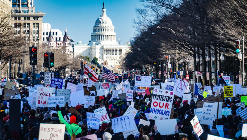 Washington protest