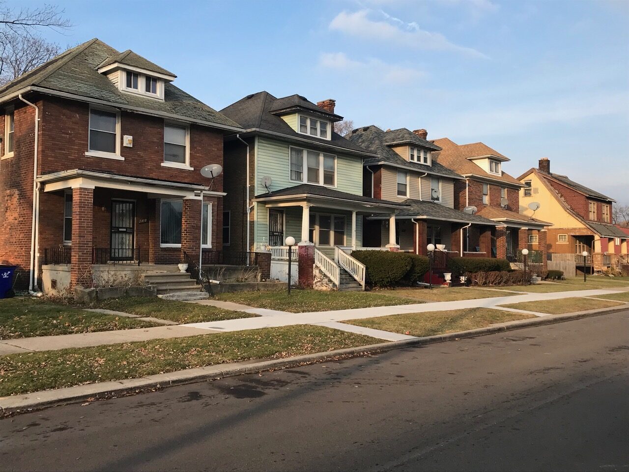 Low income housing in Detroit