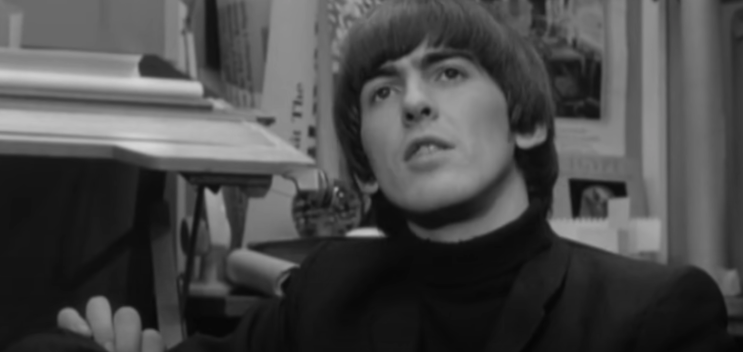 George Harrison in a Hard Day's Night